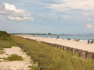 A typical day at the beach